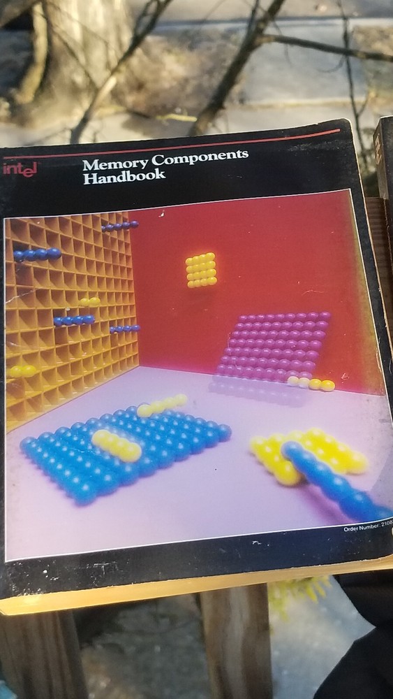 1 OR 2 VINTAGE ELECTRONICS BOOKS 1987 INTEL MEMORY COMPONENTS HANDBOOK