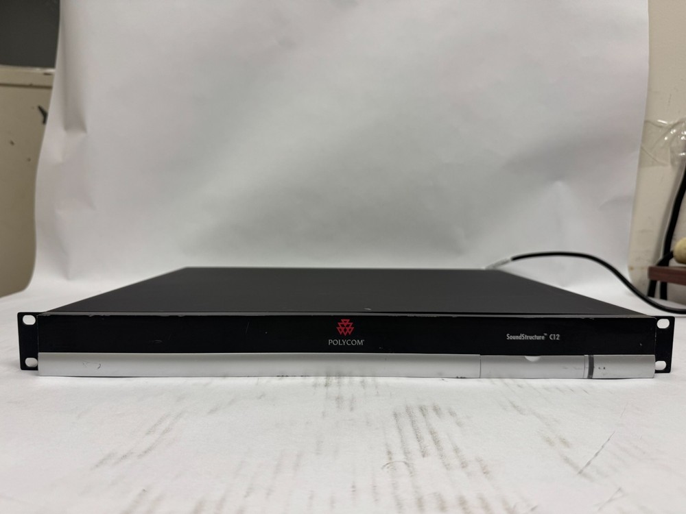 Polycom Soundstructure C12 Audio Processor Conference System