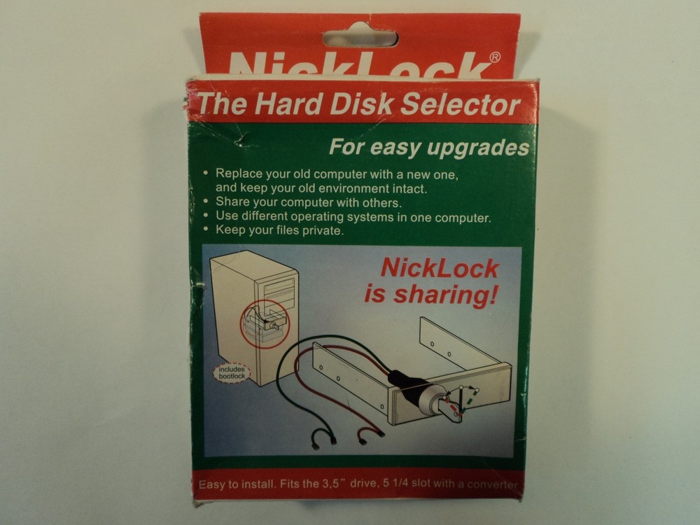 NickLock The Hard Disk Selector Switcher NL-01