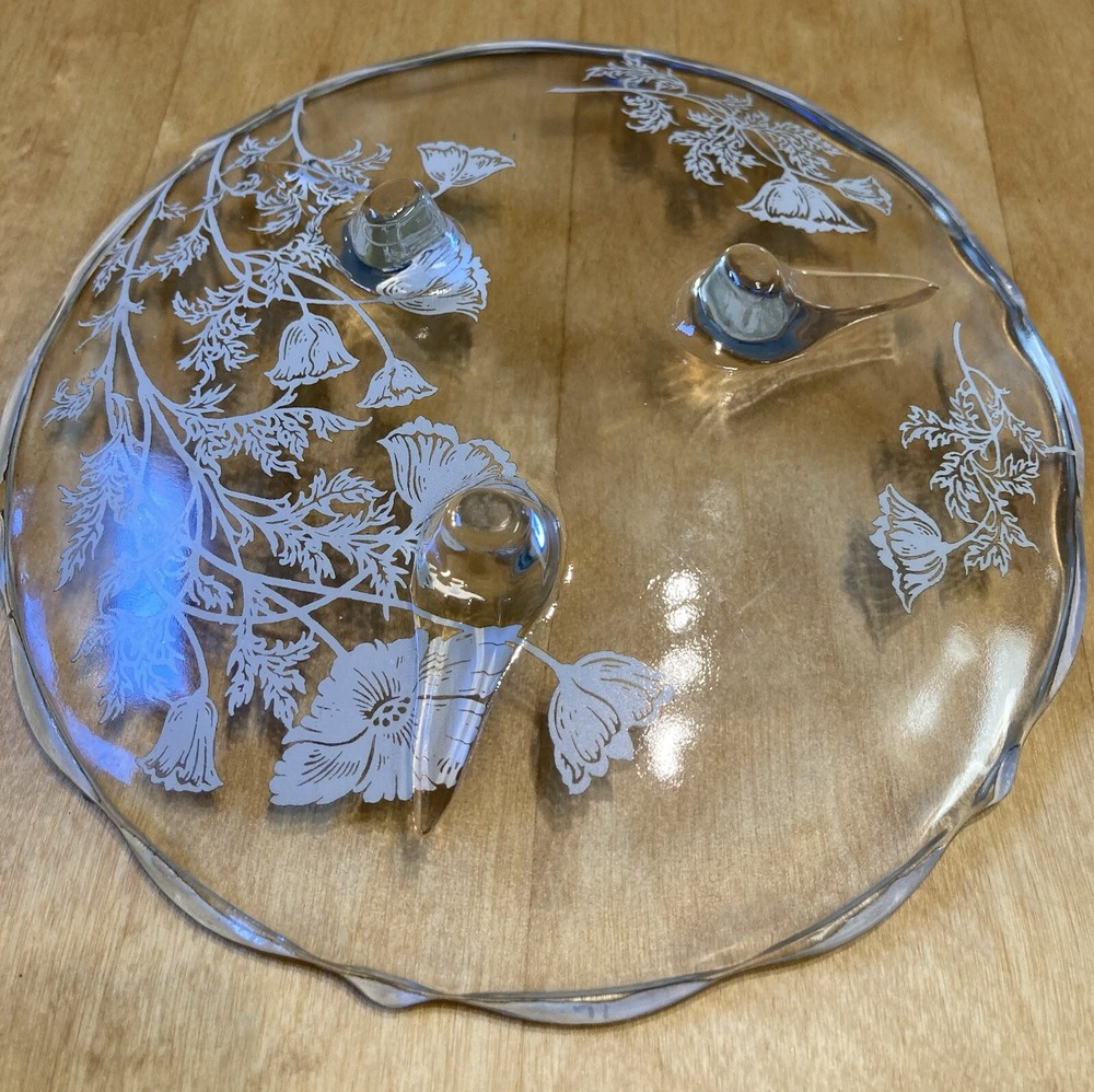 Silver Plated Flower Candy Dish