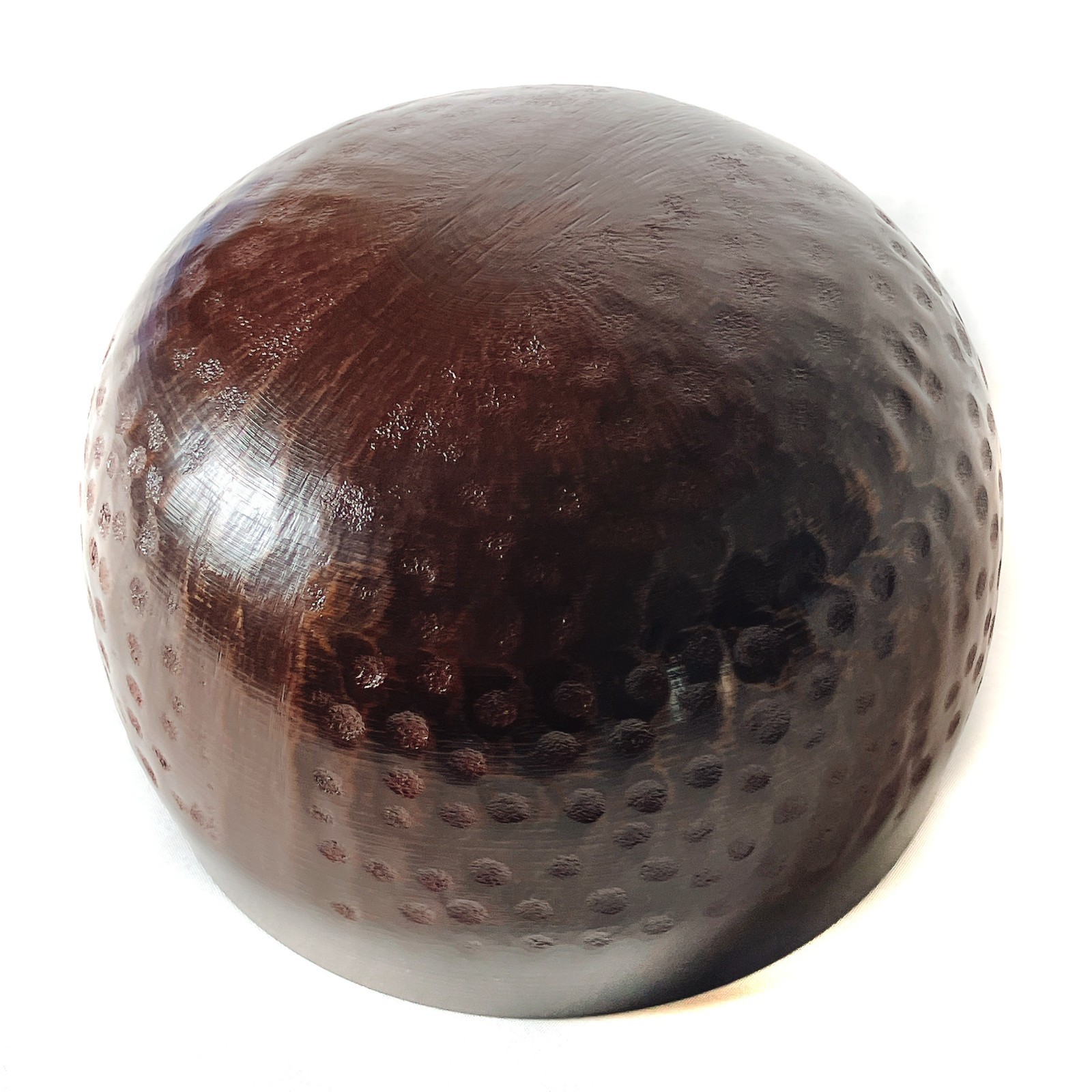 Japanese Buddhist Singing Bowl Bell Orin Bronze Brown 11 cm 4.3 in Zen Sound