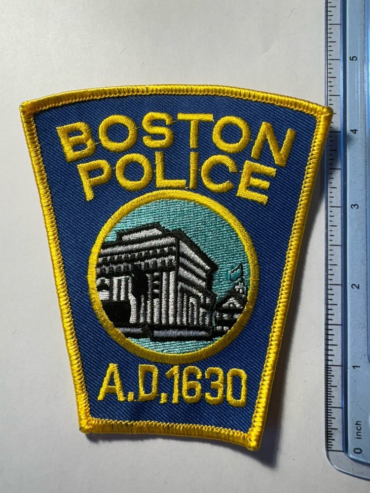 Boston Massachusetts Police Patch