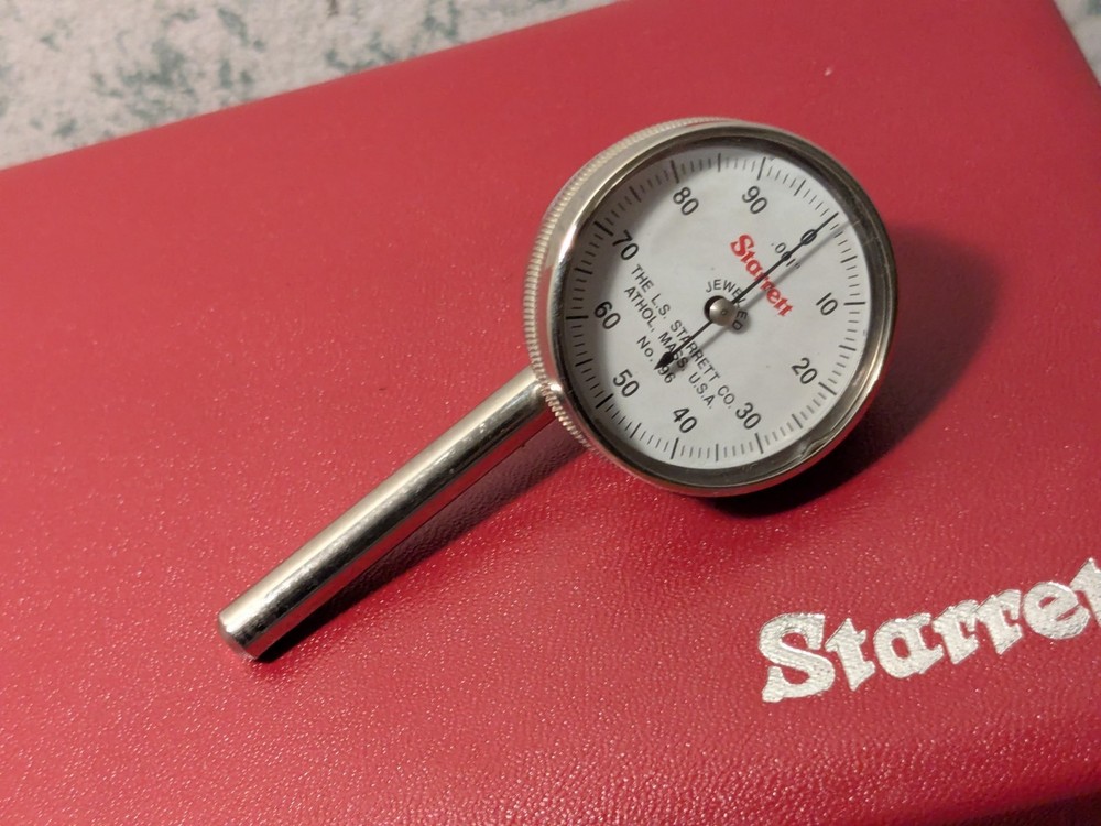STARRETT UNIVERSAL DIAL TEST INDICATOR SET NO 196AZ