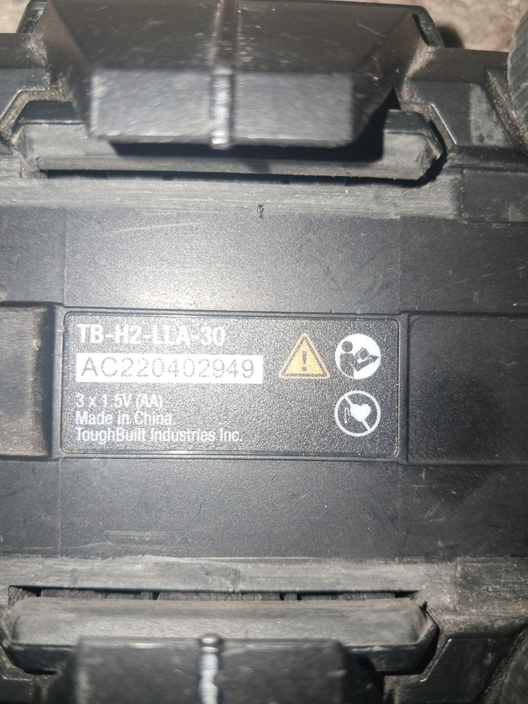 Tough built Rolling Laser Receiver Only tested