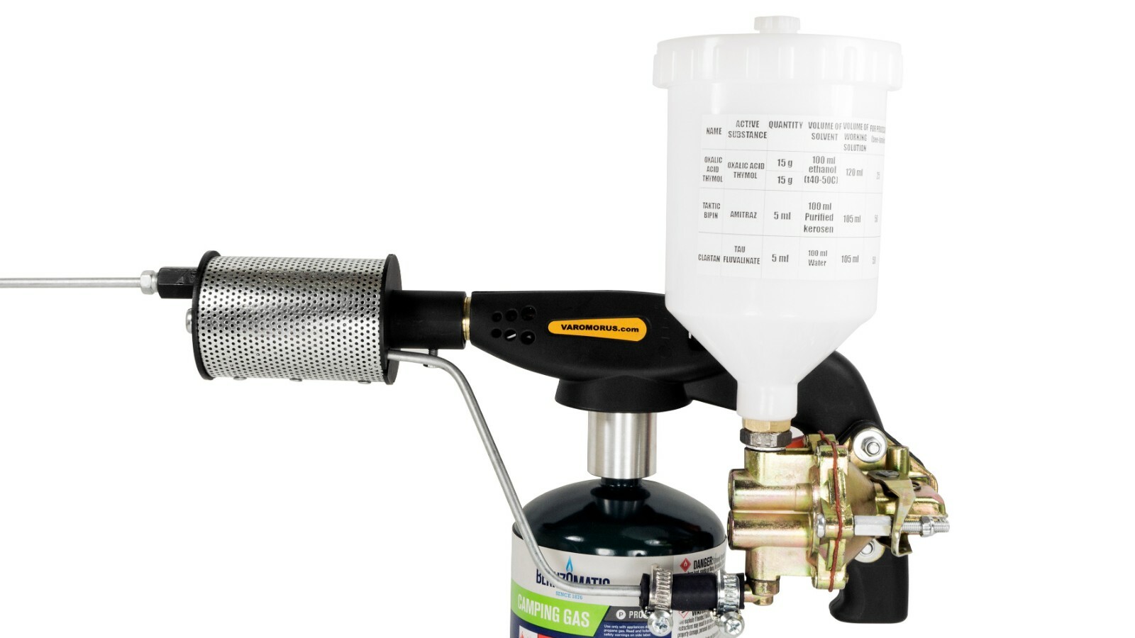 VAROMORUS OXALIC ACID PROPANE FOGGER VAPORIZER BEEKEEPING TOOL VAROMOR