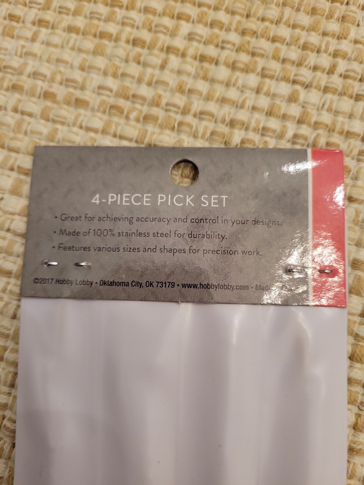 Hobby Tools 4 Piece Pick Set