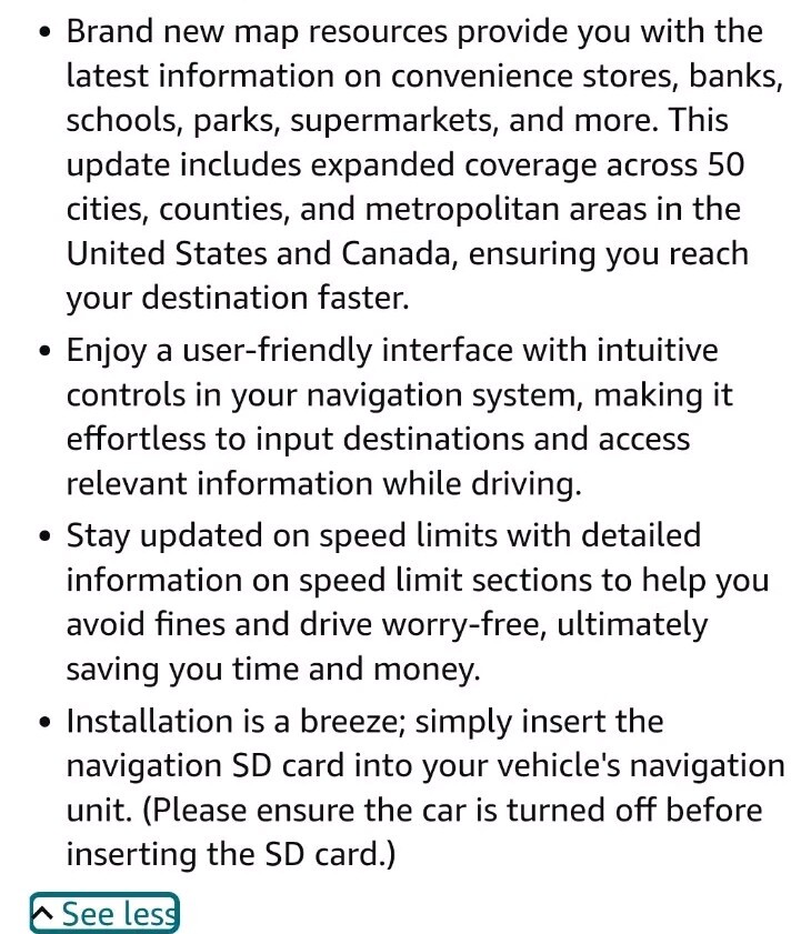 86810236 Latest Version GPS Navigation SD Card Update.
