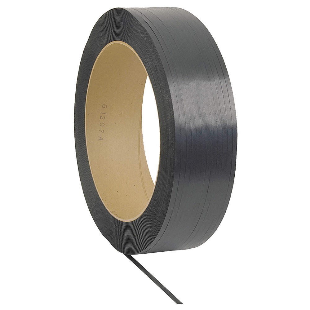 GRAINGER APPROVED 40TP66 Plastic Strapping,Machine Strapping,1/2" 40TP66