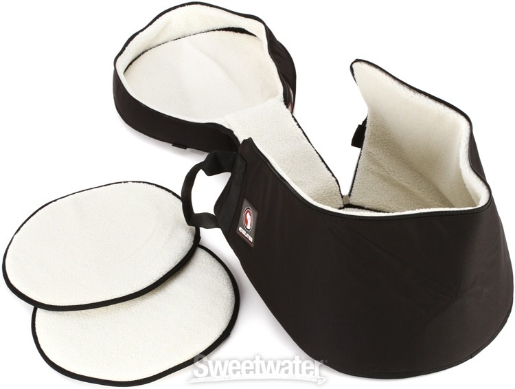 Ahead Armor Cases Multi-Snare/Timbale Case 14" x 16" with 2 Stacker Inserts