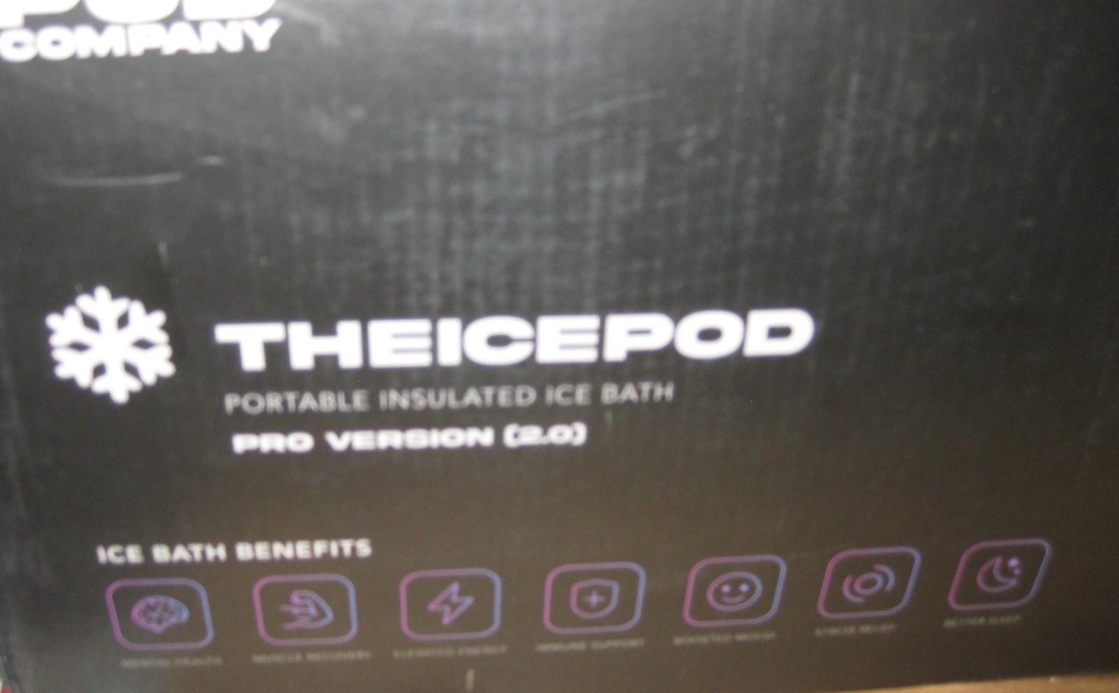 The POD Company Ice Pod Pro 2.0 Portable Cold Plunge Ice Bath (2 Valve) PLZ READ