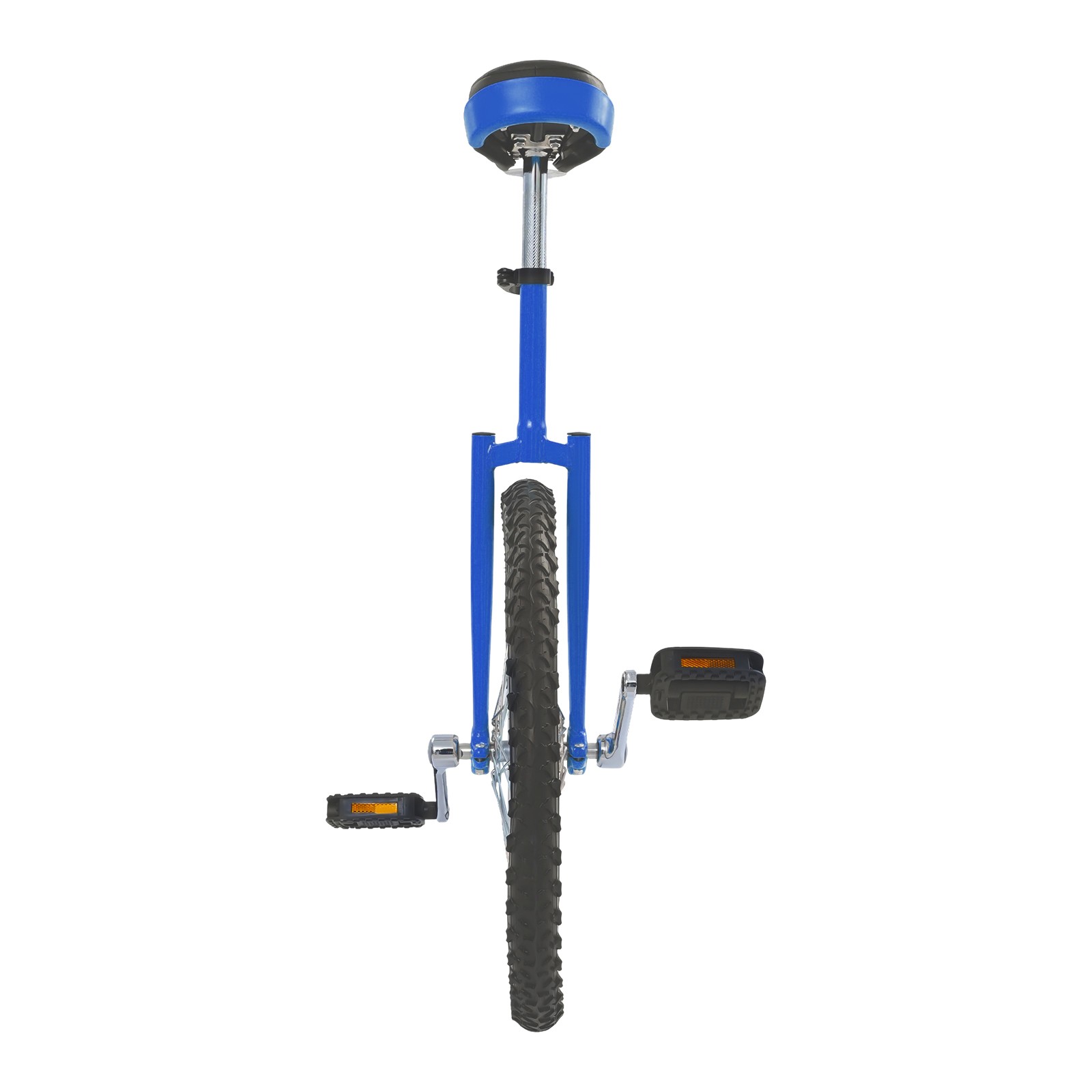 Blue 20inch Unicycle with Adjustable Height 78-90cm,Lightweight Outdoor Unicycle