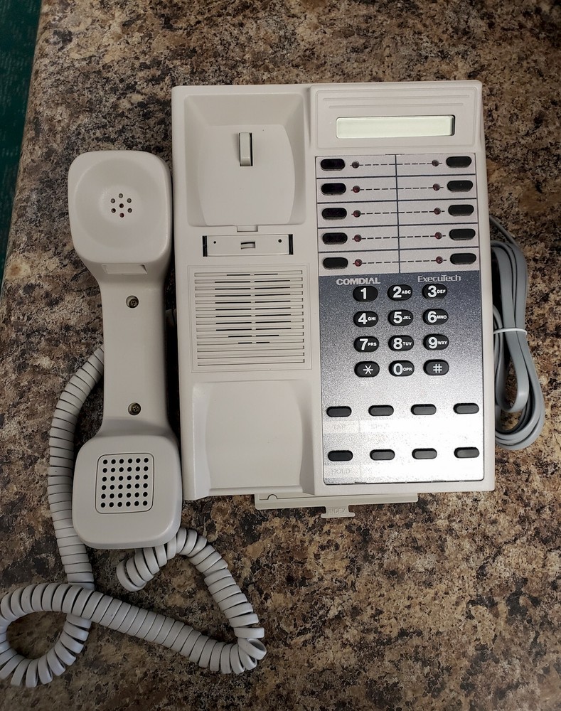 Comdial 6700S-PG Phone 12 line LCD Speakerphone ExecutechII XE, Refurbished