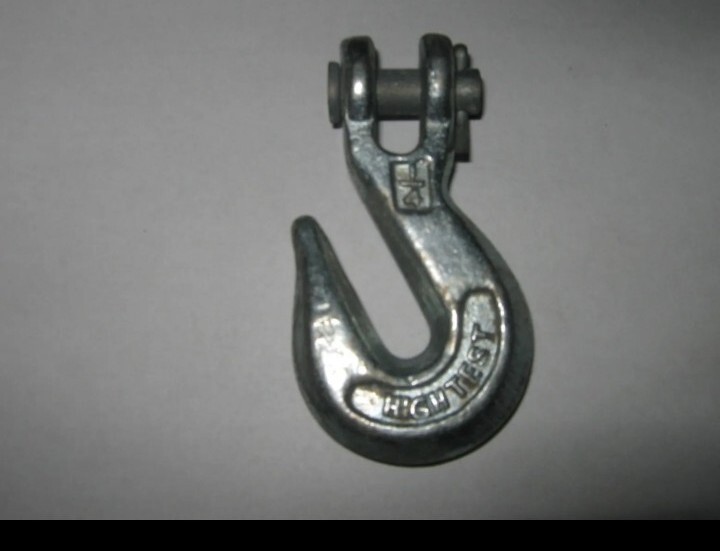 1 pc Hightest 1/4" Clevis Grab Hook, New