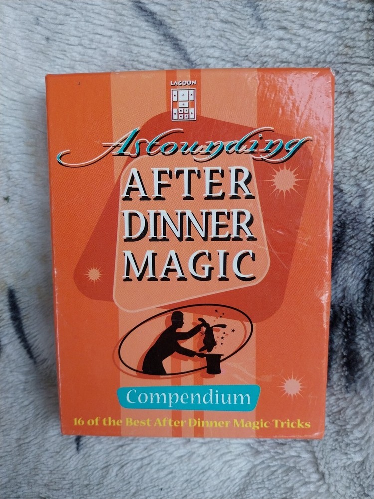Lagoon Astounding After Dinner Magic Instruction Cards