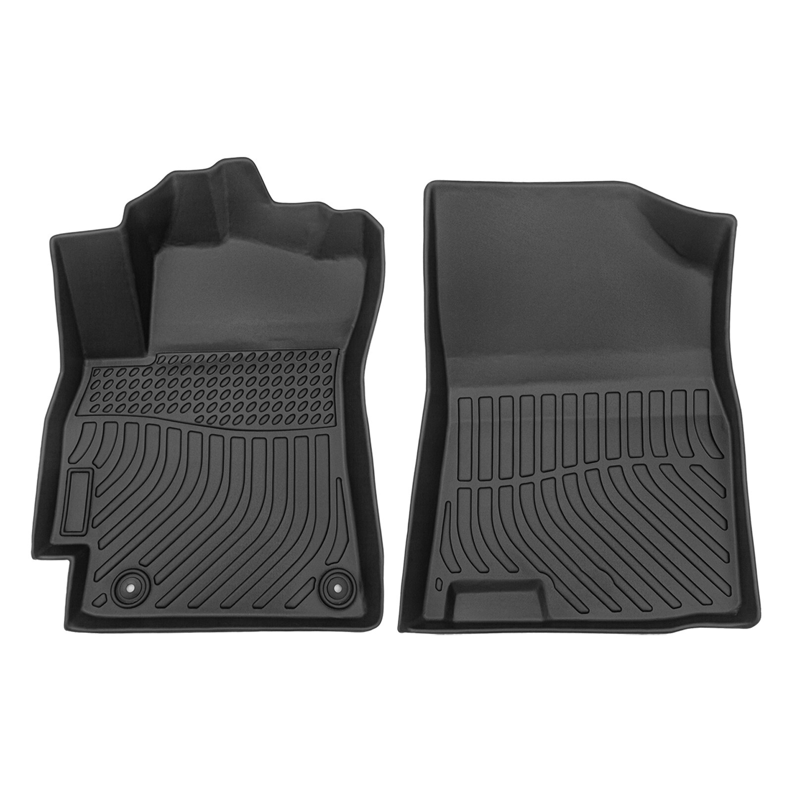 All Weather Floor Mats for 2021-2024 Hyundai Elantra 3D TPE Rubber Liners 3PCS