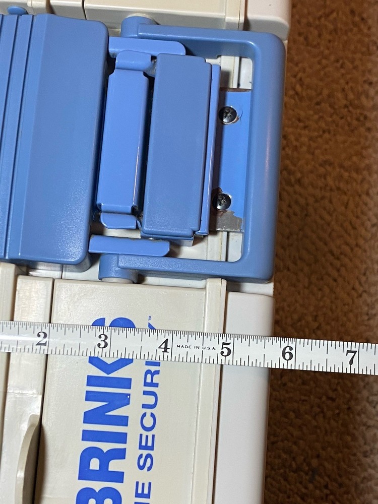 Brinks Home Security Fire, Water, Safe, Lock Box