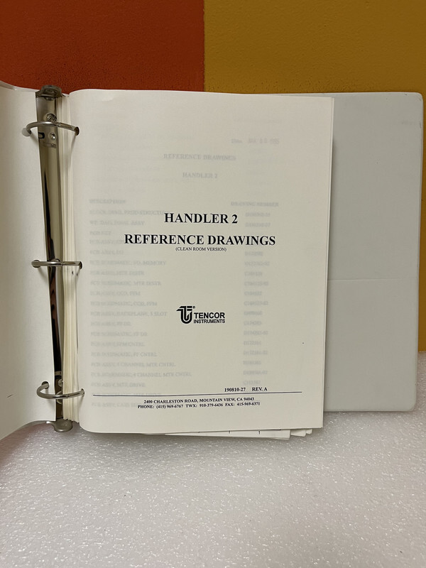 Tencor 190810-27 Handler 2 Reference Drawings