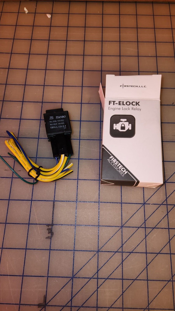 NIB Compustar Firstech FT-ELOCK Engine Lock Relay FT 6 & FT 7 CONTROLLERS