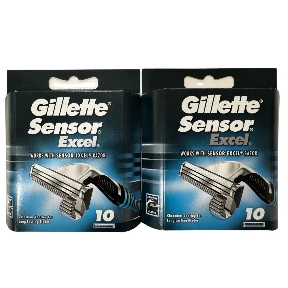 Gillette Sensor Excel Razor Blades - 90 Cartridges