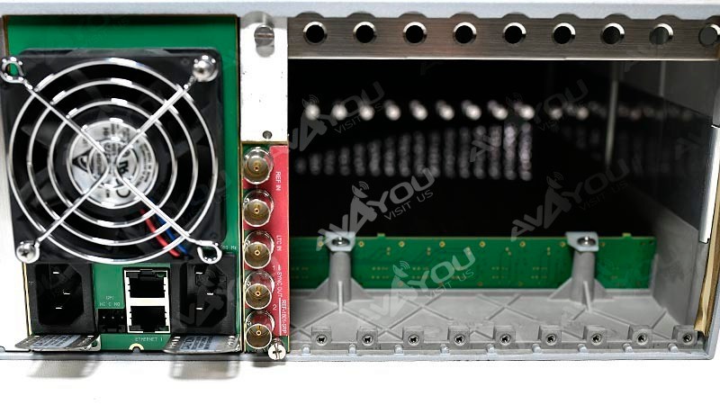 Miranda GV Densite 3 3RU w/ 2x PS, ETH2 Frame Controller Card & REF-1801 Card