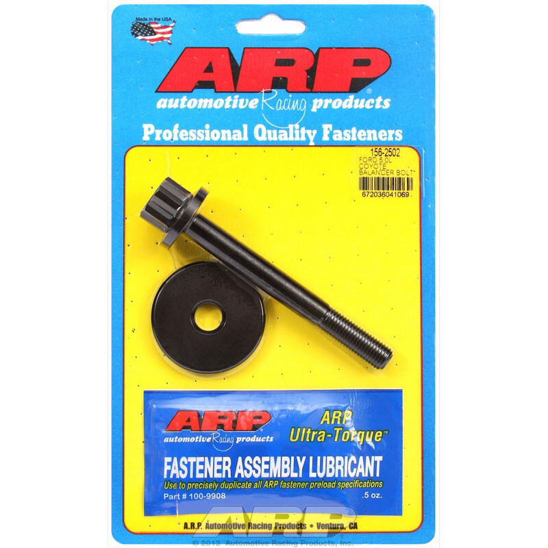 ARP Harmonic Balancer Bolt 156-2502; 12-Point M12 x 1.50 4.200" for 5.0L Coyote
