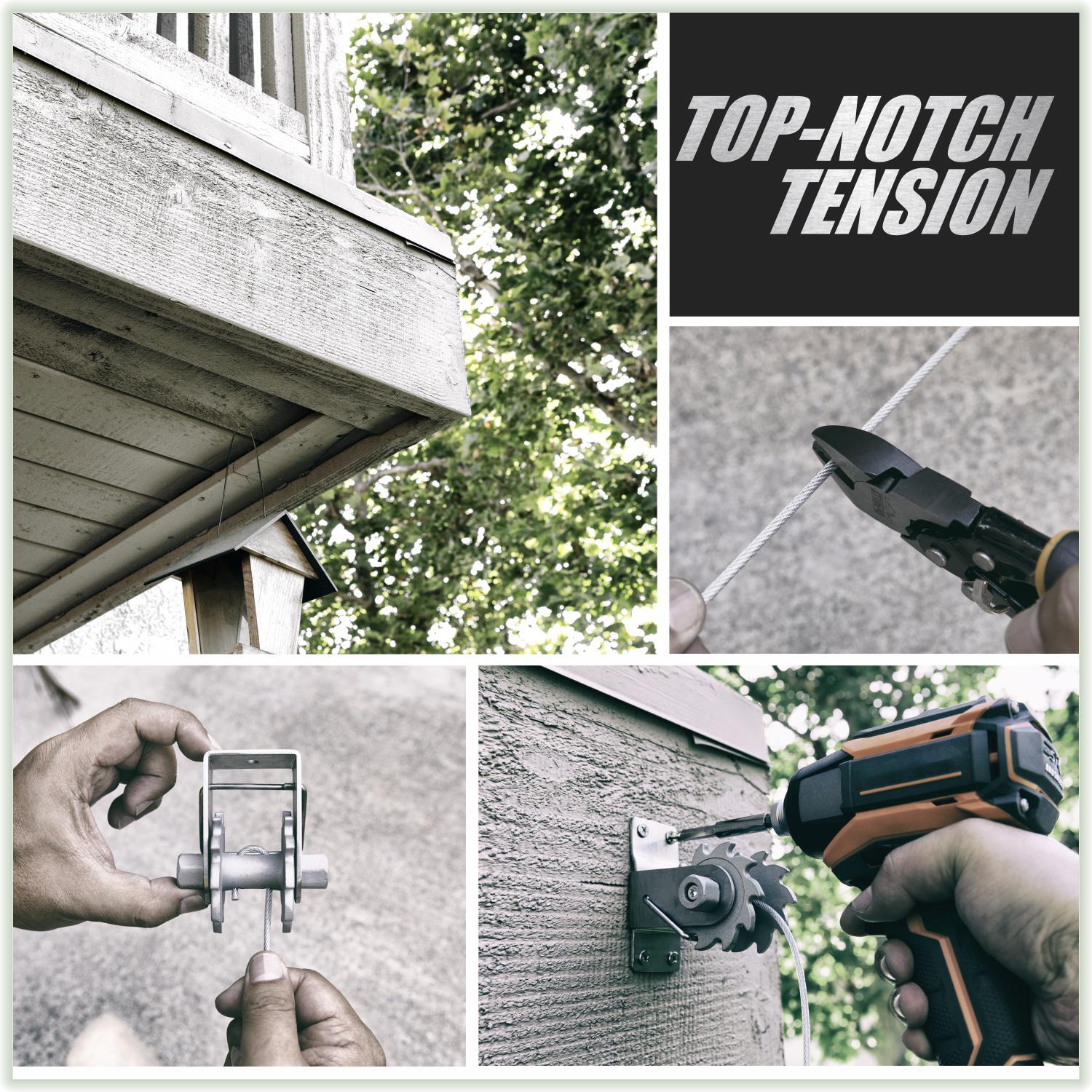 ColourTree Hardware Kit for Sun Shade Sail Triangle Rectangle Installation