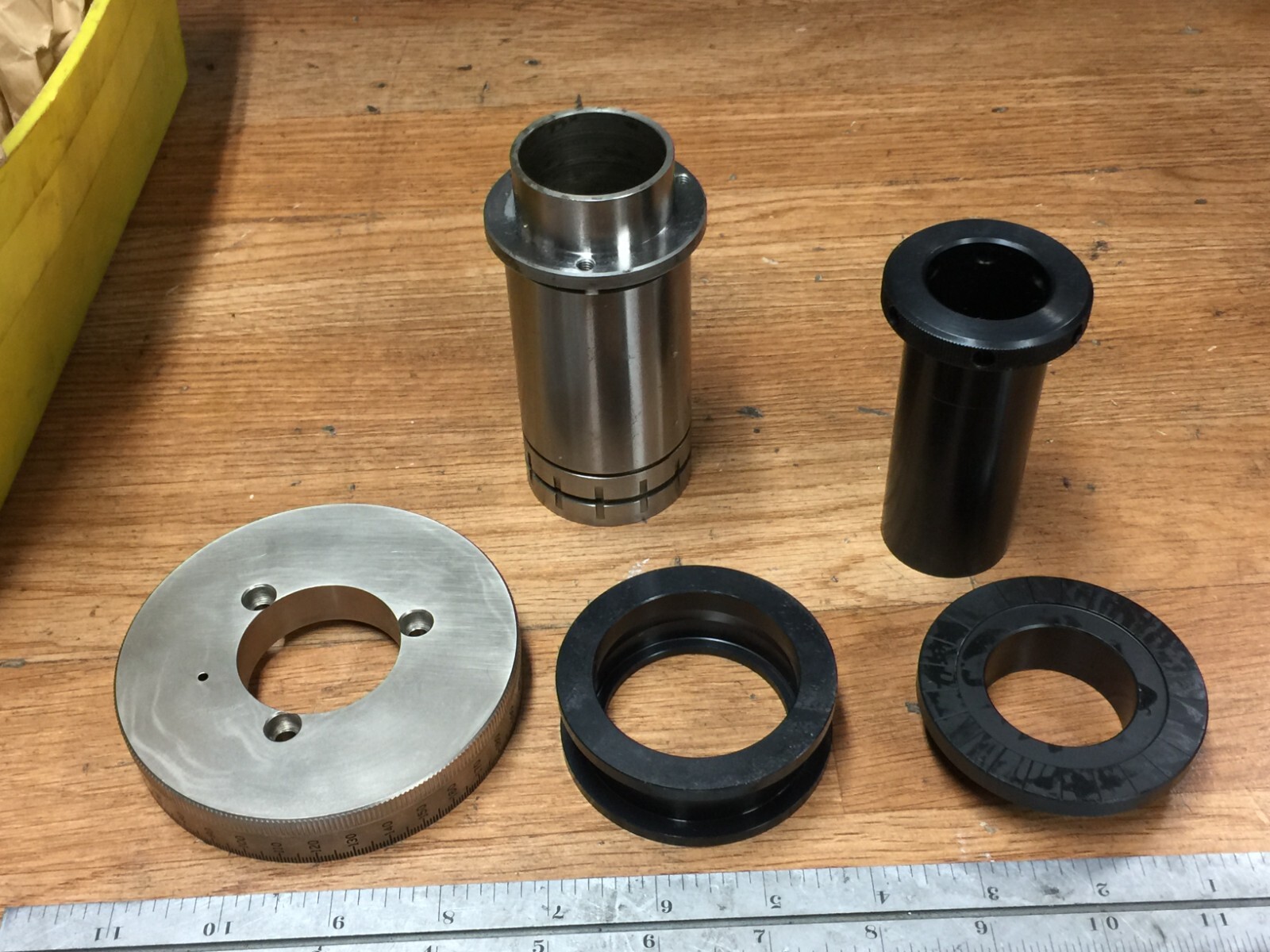 NEW LOT OF FINN SPEED DEX 360 - SPINDLE DRAW TUBE INDEX WHEEL SLIDE LOCK