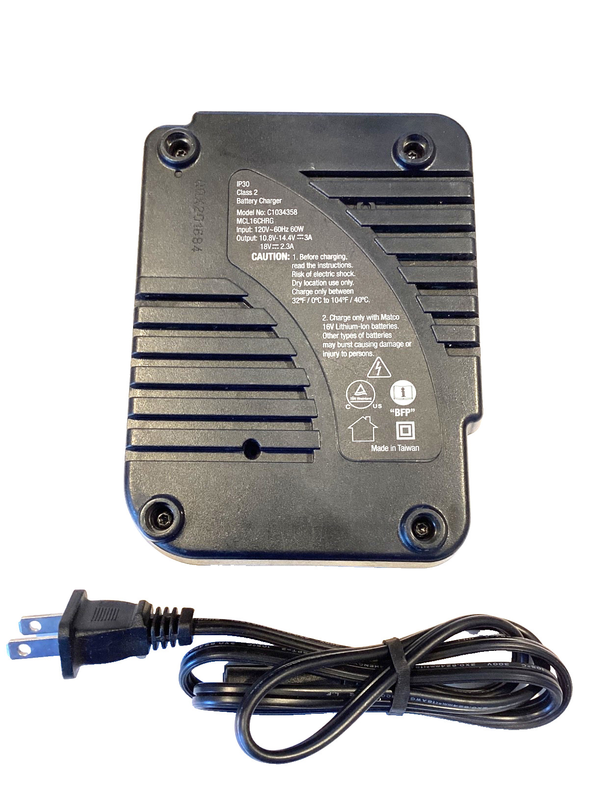 Matco 3/8” Drive 16 Volt Brushless Cordless Stubby Impact Wrench MCL1638SIW NICE