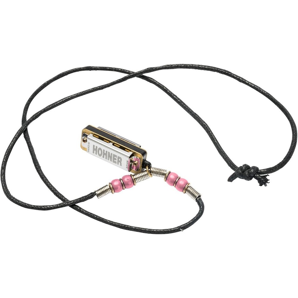 Hohner 38N Mini Harmonica Necklace with Beads
