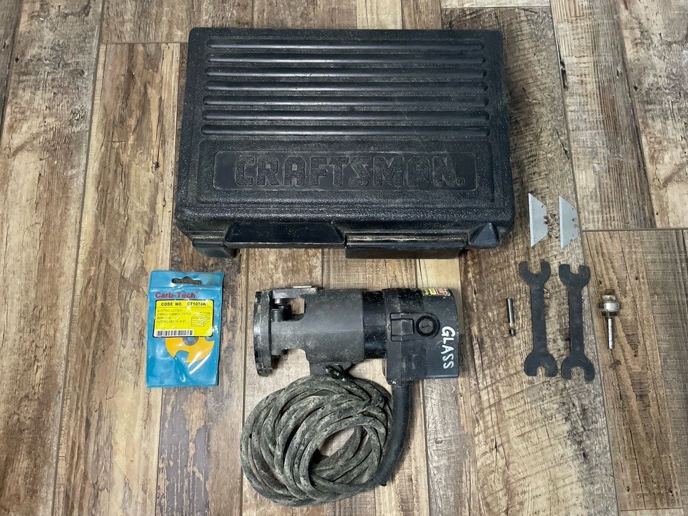 Craftsman Laminate Trimmer Router 3.8 Amp w/ Case Bits Wrenches