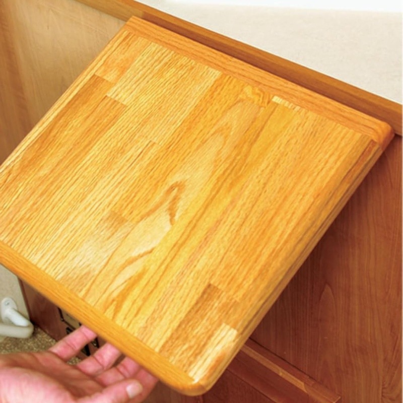 RV Folding Countertop Extension Extra Prep Space Kitchen Accessory Compact Use