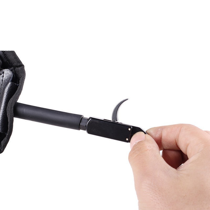 Archery Compound Bow Hunting Caliper Release Aids Trigger Wrist Strap Shooting