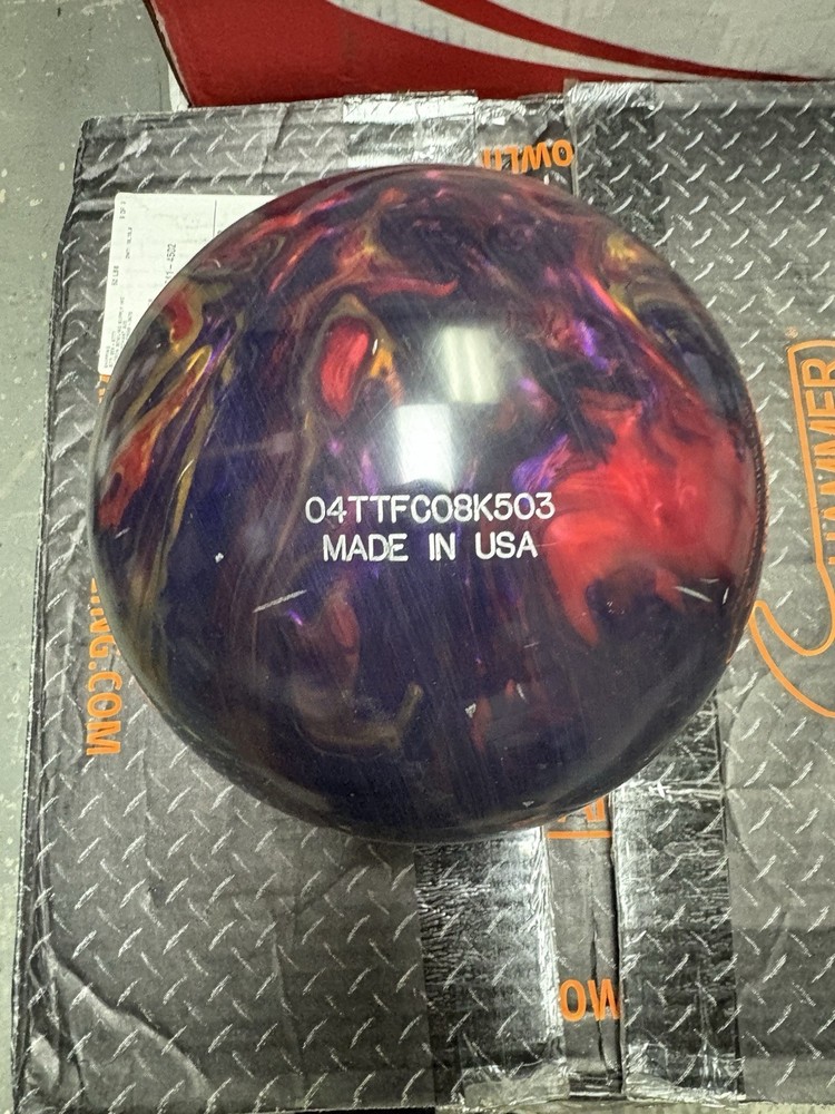 Used Storm Triple X Factor Bowling Ball 16 Pounds
