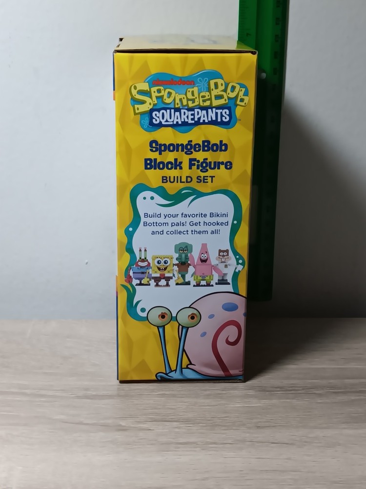 *FREE SHIP* SPONGEBOB Squarepants BlockHead Snap & Switch Brick Set