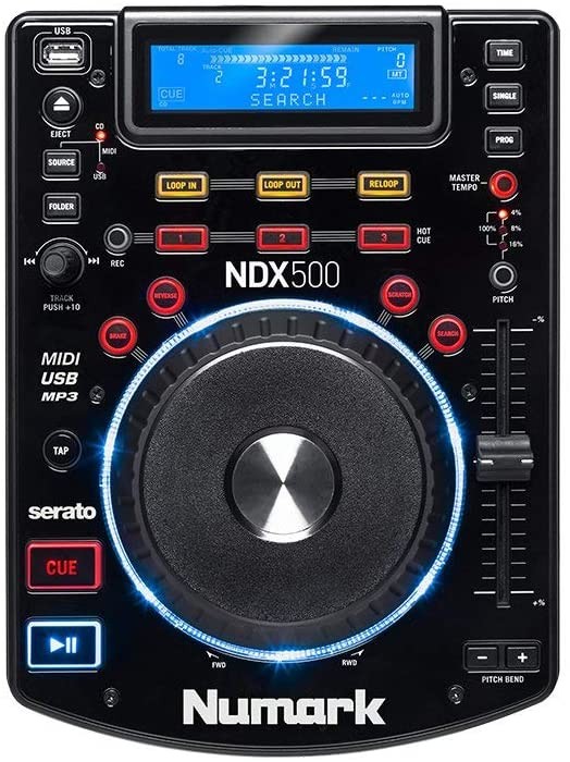 Numark NDX500 USB/CD Media Player and Software Controller