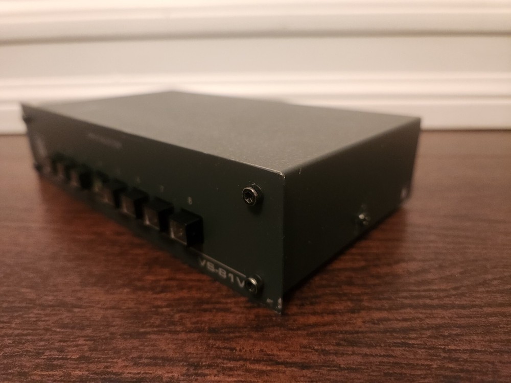 Kramer VS-81V 8x1 Composite Video Switcher Passive, HB, Mechanical Switch