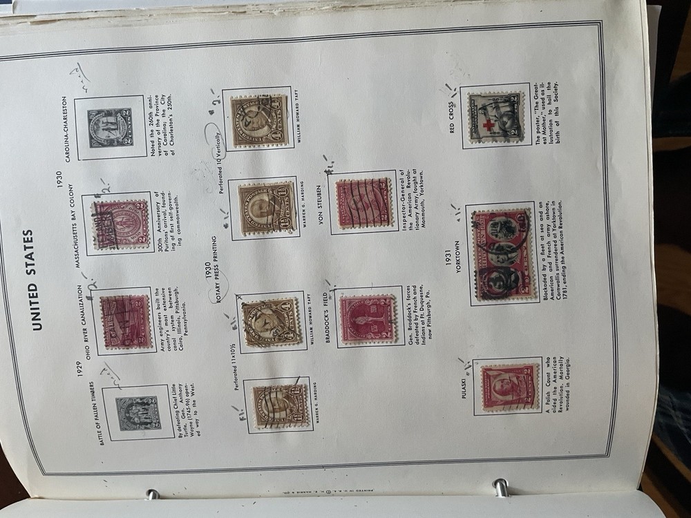 Harris US Liberty Stamp Album. 1847-1973. 700. Mint & Used Stamps.