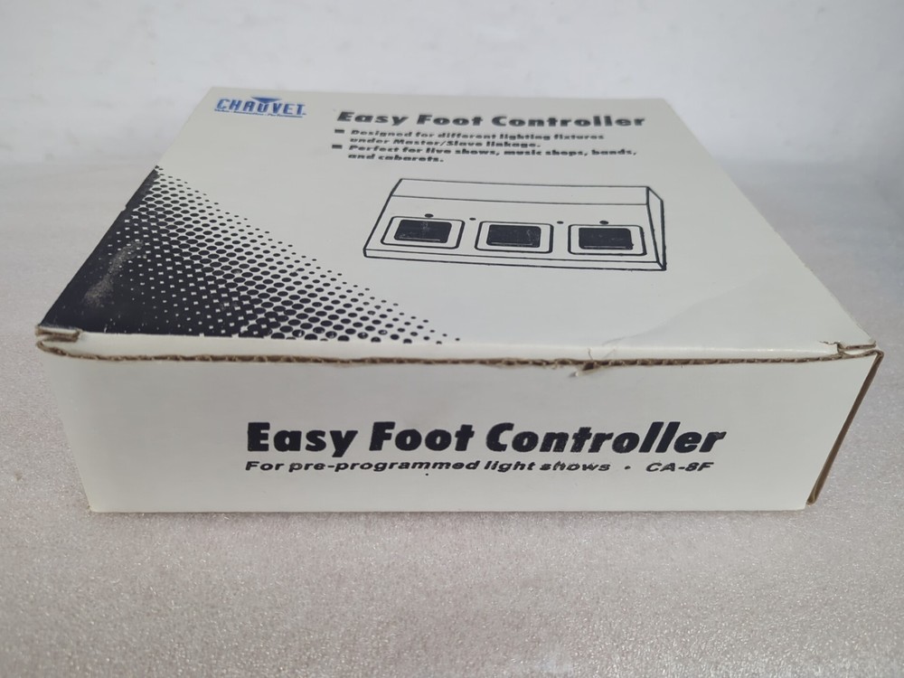 Chauvet CA-8F Easy Foot Controller For Preprogrammed Light Shows