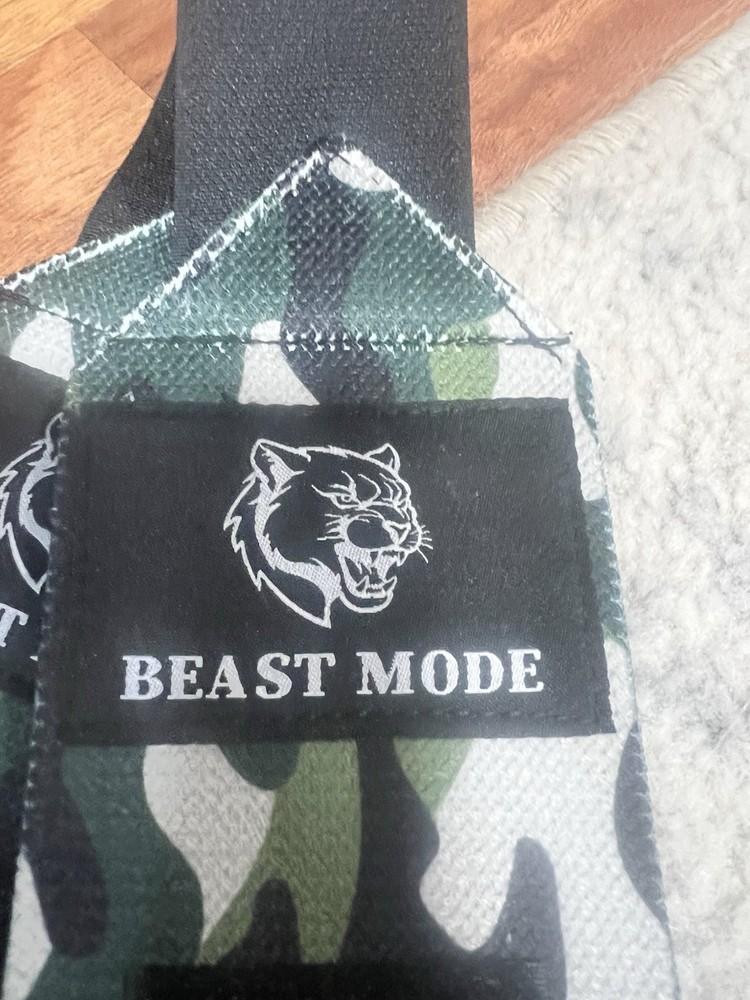 Beast Mode Weightlifting Wrist Wraps