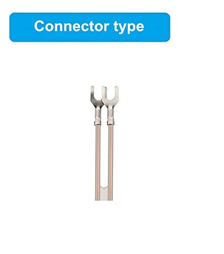 Ancable 300 Ohm FM Antenna T Shape Dipole Radio Ant with Spade Terminal Clear