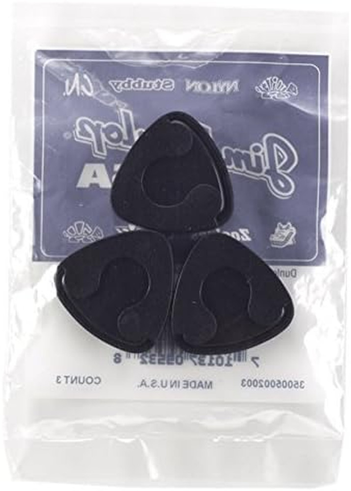 Dunlop Black Pick Holder - 3 Pack