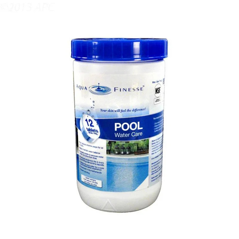 AquaFinesse Aboveground Pool Tablets - 12 Tablets