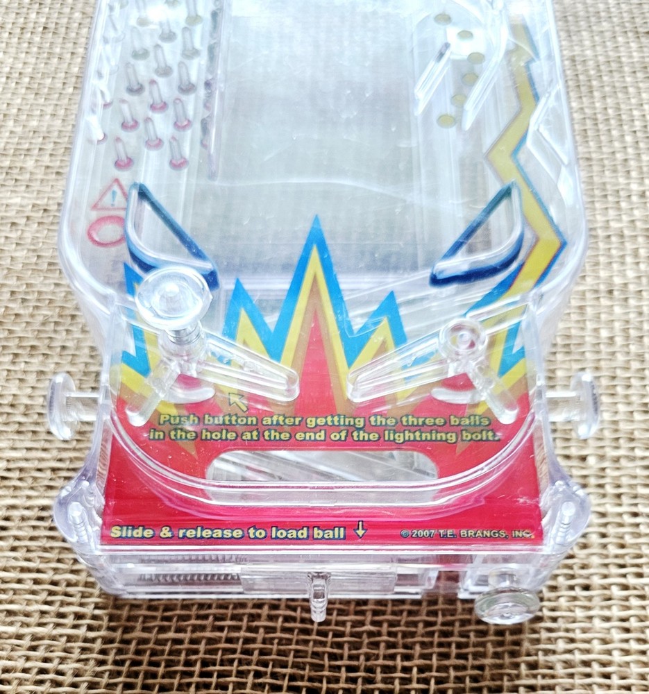 2007 Pinball Machine Mini TE Brangs 9"x4.5"