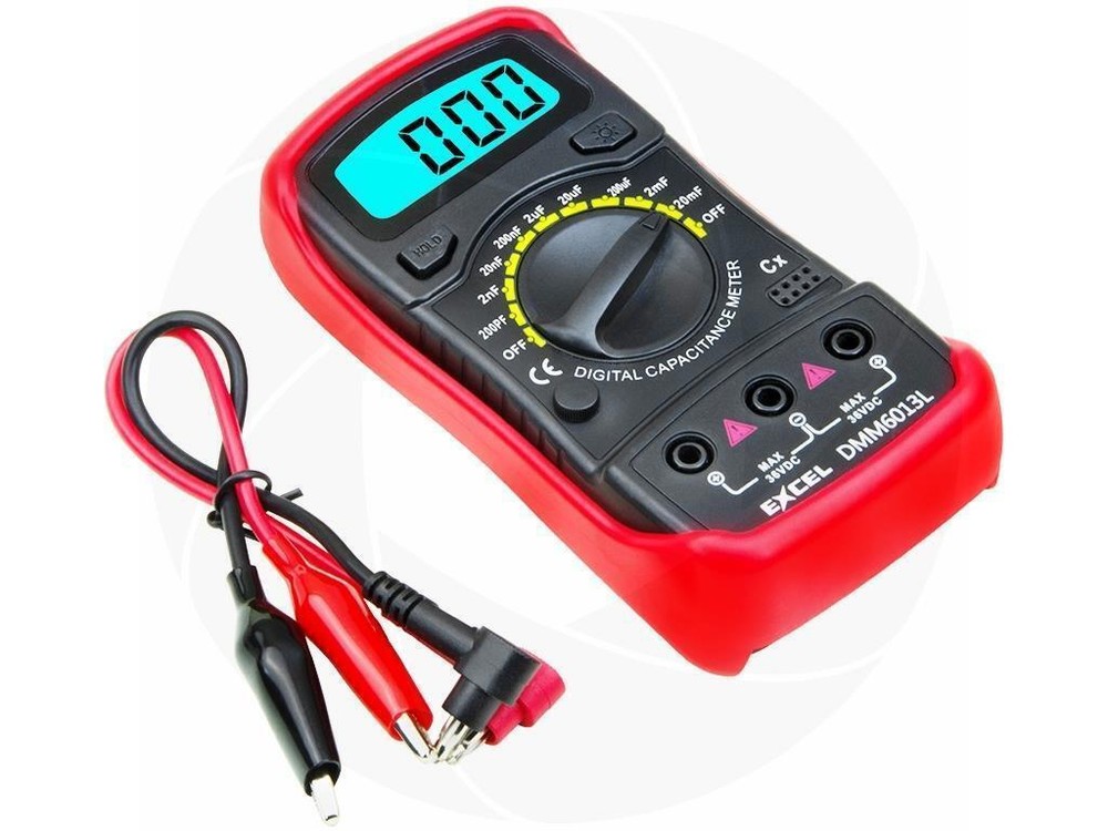 Digital Capacitance Multimeter 6013L Professional Capacitance Meter 20mF