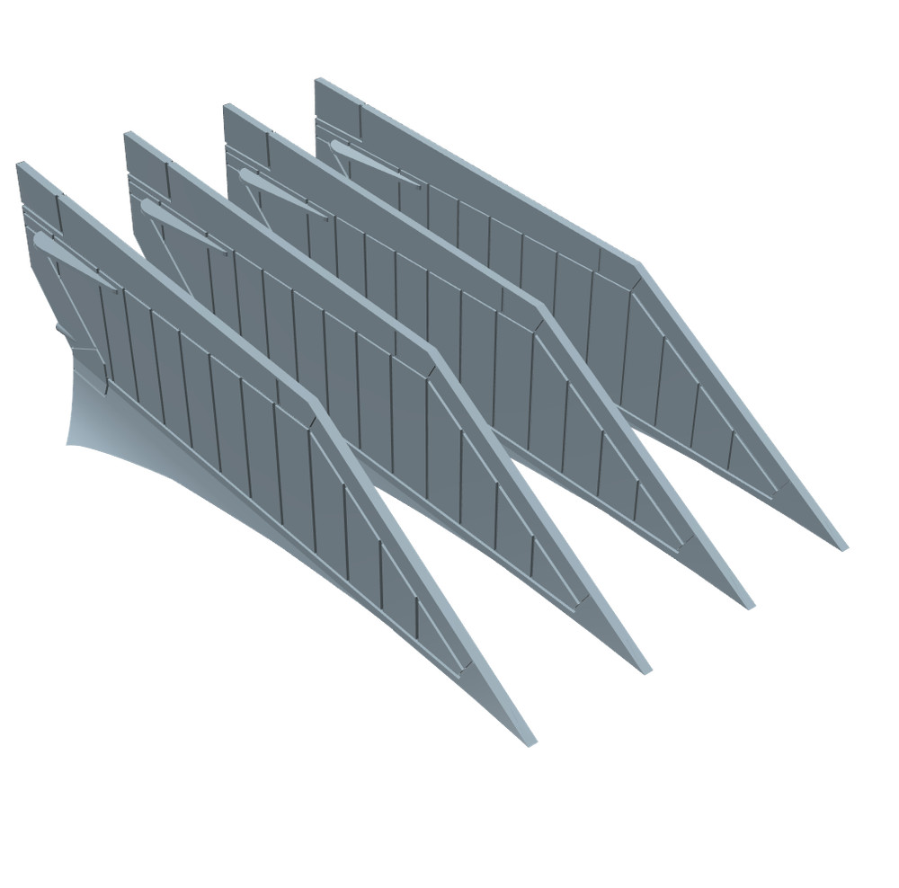 Maxi V-2 Fin Upgrade Kit