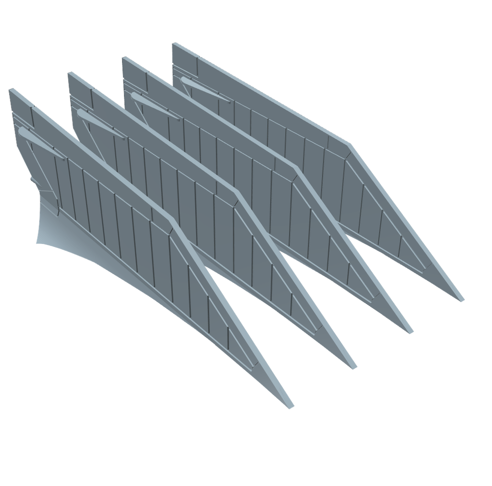 Maxi V-2 Fin Upgrade Kit