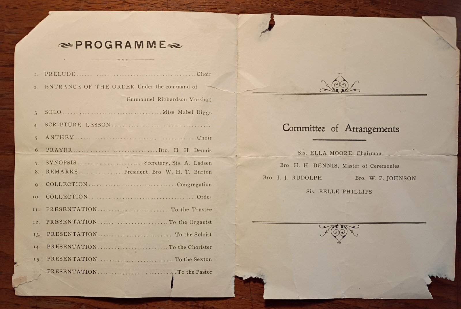 Singer/Civil Rights Activist Mabel Diggs C. 1920 Stage Bodice, Photos & Programs