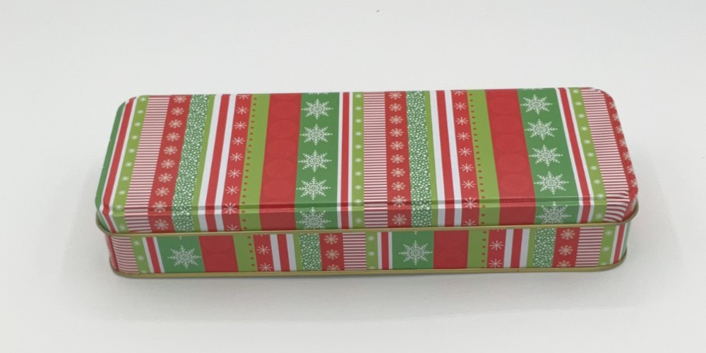 Christmas Cookie Candy Tin