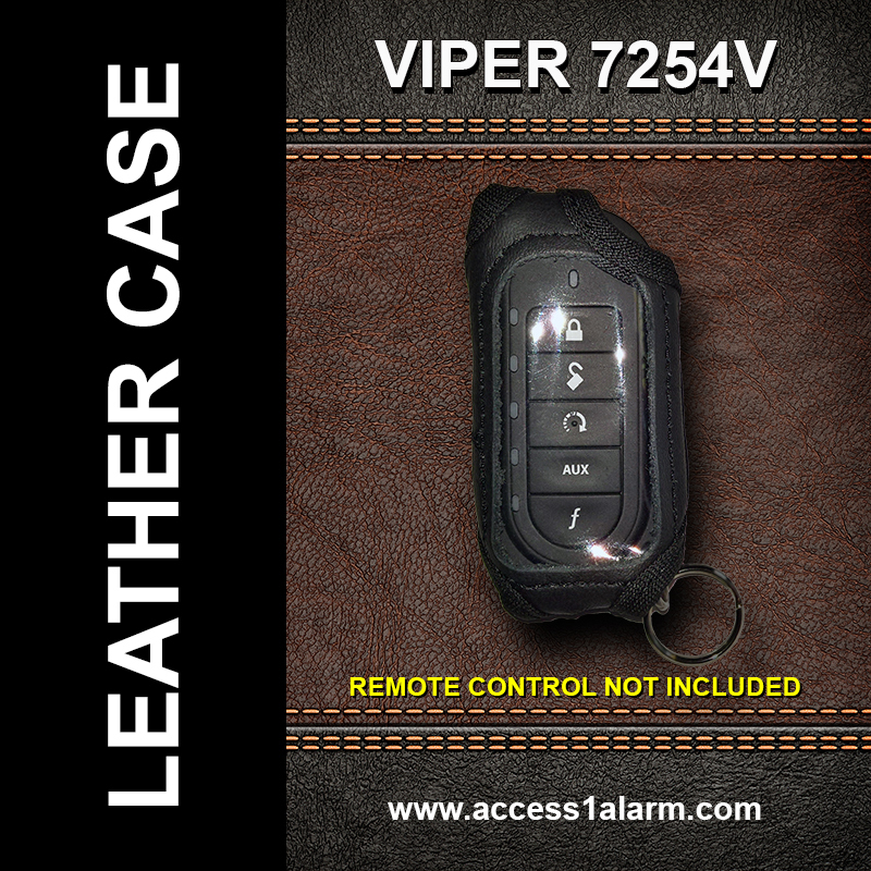 Viper 7254V or 7251V 2-Way LED Remote Control Protective Leather Case 3203V