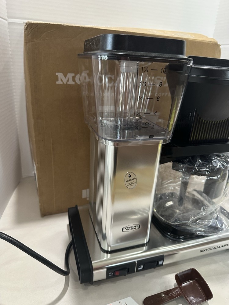 Technivorm MOCCAMASTER KBGV Coffee Maker Machine PolishedSilver IMPERFECT 53941